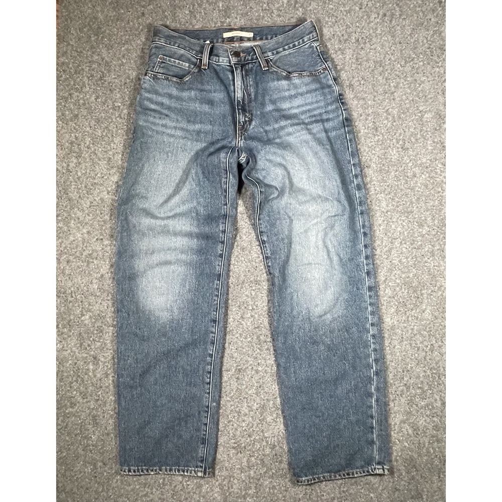 Levi's 94‎ Baggy Jeans Womens 27 Medium Wash Denim No Stretch 29x30